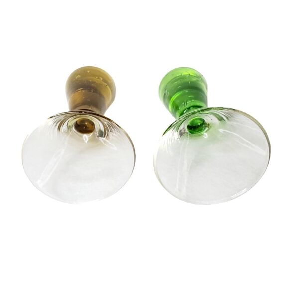 Shot Glasses Pedestal Style Glass Carnival Cruise Line Travel Souvenir - Picture 7 of 9